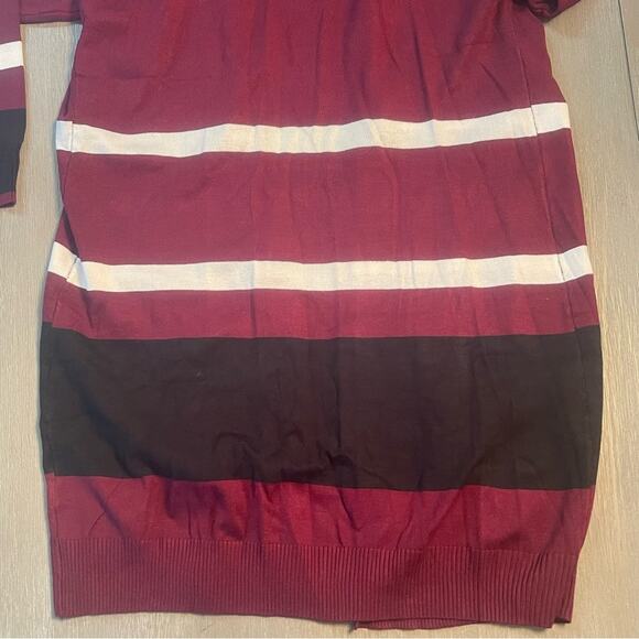 🆕Grace Karin women open front knit striped cardigan sweater lightweight Size XL - Picture 2 of 12